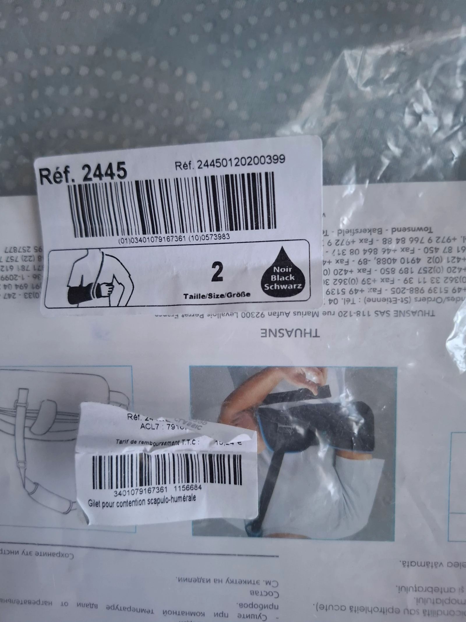 Gilet immobilisatie pakket proper verzorgd snel – photo 4